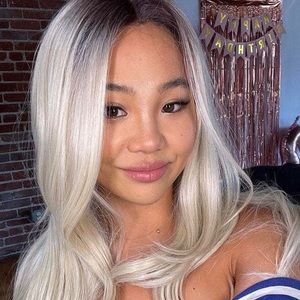 INH platinum blonde wig.